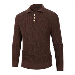 Men's Sweaters 2024 Winter Sweater Pullover Knit Top Autumn Clothes Fashion Cold Shirt Collar Plus Size Large Sweatshirt