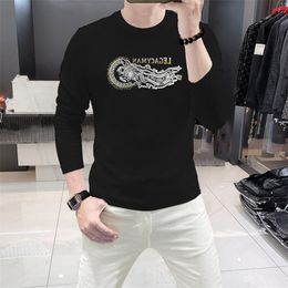 2024 Brand Style Mens Designer T Shirt Hot Drill labels quality short-sleeved fashion men and women short T-shirt couple models cotton Luxury Men Hip Hop clothes