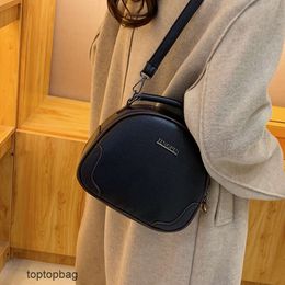 Designer Luxury fashion Shoulder bags French niche design portable small round bag simple and stylish one shoulder crossbody versatile womens bag