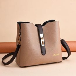 Shoulder Bags Selling Women's 2024 Bucket Bag Fashion Hand-held Messenger All-match Niche Light Luxury One-shoulder