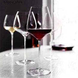 Wine Glasses European high-quality crystal Burgundy red wine goblet champagne glass large cocktail glass wedding glass beverage L240323