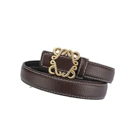 Elite womens belts designer leather reversible men belt golden alloy smooth buckle multicolour ceinture accessories girth cool gift fa0107 H4