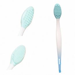 1pc Facial Mask Brush Silice Facial Mask DIY Brush Original Soft Fi Beauty Women's Skin Care Home Makeup Tools Nose Brush W86G#