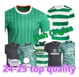 23 24 Celts Soccer Jerseys Home Away EDOUARD Celtic Fc 2023 2024 JOSEPH Football Shirt ELYOUNOUSSI TURNBULL ETI CHRISTIE JOTA GRIFFITHS FORREST GUEYE689