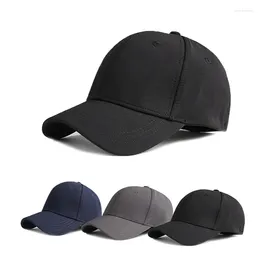 Ball Caps Brand Full Closed Baseball Cap For Men Spring Autumn Casual Solid Stretchy Snapback Outdoor Sports Sun Hats Dad