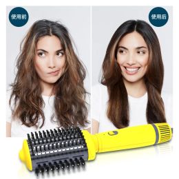 Brushes Escova secadora Hair Dryer Hot Air Brush Straightener Comb Curling Salon Styling Tools