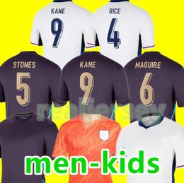 S-4XL 24 25 England Euro cup Soccer Jerseys KANE STERLING GREALISH RASHFORD MOUNT BELLINGHAM SAKA TRIP National Team Football women Men Kids full Kits