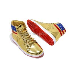 Top Selling T Trump Basketball Casual Shoes the Never Surrender High-tops Designer 1 TS Running Gold Custom Men Outdo Sneakers Comft Spt Trendy Lace-up with 139