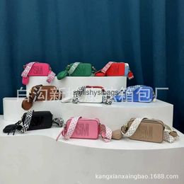 Cross Body Womens 2023 Fashion PU Camera Bag Small and Versatile Trendy Crossbody Shoulder Bag H240328