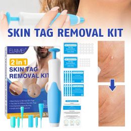 Removers 2 IN 1 Auto Skin Tag Remover Kit Micro Skin Tag Removal Device Adult Mole Stain Wart Remover Face Care Beauty Tools Dropshipping