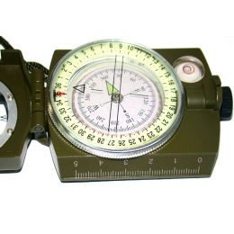 Compass Waterproof Compass Outdoor Gadget Sports Goniometer Camping Hiking Mountaineering Brand Professional Military Army Metal Sight