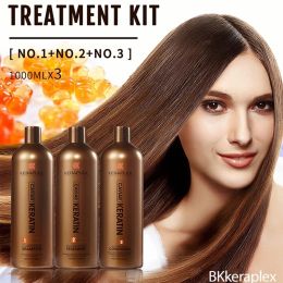 Treatments Brazilian Blow Dry Hair Treatment Keratin Hair Salon Blowout Therapy Straighten Good For Thin Hair Complex Shampoo Conditioner