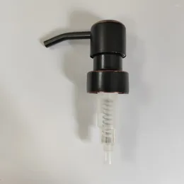 Liquid Soap Dispenser 1pcs Bathroom Stainless Steel Lotion Head Replacement Shower Pump Push Type