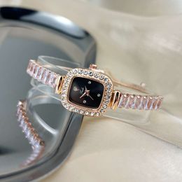 New Style Square Niche Quartz Pull-out Light Luxury Watch, Women's Jewellery and Accessories Versatile Watch