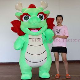 Mascot Costumes Giant Iatable Dragon Costume Animal Suit for Adult Kids Fursuit Presale Halloween Party Mascot Costumes