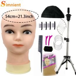 Stands 2023Blad Mannequin Head With Wig Stand AdjustableTripod Support For Wigs Hair Extension Holder Wig Making Kit Tools Accessories