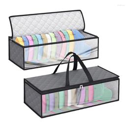 Storage Bags 2Piece Caps Hat Organiser Case Holder Rack With 2 Carry Handles For Closet Moisture