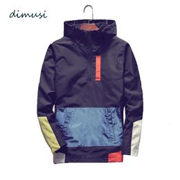 DIMUSI Mens Bomber Jackets Fashion Men Anorak Hip Hop Streetwear Hooded Coats Male Casual Baseball Uniform Clothing 5XL 240320