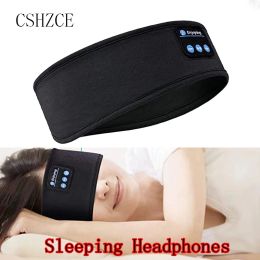 Headphone/Headset Bluetooth Sleeping Headphones Sports Headband Thin Soft Elastic Comfortable Wireless Music Headset Sleep Mask For Eyes Sleeping