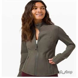 High Version Lu-088 2024 Yoga Jacket Women's LL Workout Sport Coat Fitness Jacket Sports Quick Dry Activewear Top Solid Zip Up Sweatshirt Sportwear Hot Sell 1610