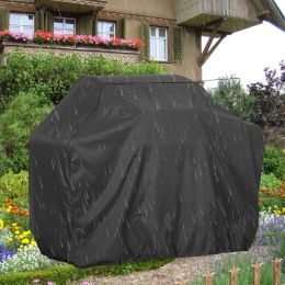 Covers BBQ Accessories Waterproof Outdoor BBQ Cover Anti Dust Rain Sunscreen Gas Charcoal Electric Barbeque Grill Cover Tools 7 Sizes