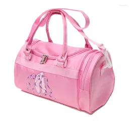 Shoulder Bags High Capacity Bag Ballet Handbag Sports Lace Girl Womens For Messenger Canvas Flap Interior Slot Pocket Beach