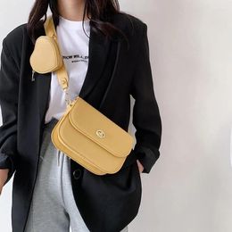 Bag Small Saddle Crossbody Bags For Women 2024 Fashion Trending Designer Handbags And Purse Female Travel Messenger