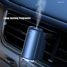 Freshener Car Air Automobile electric fragrance diffuser essential oil automobile perfume air freshener air purifier humidifier with box odor 24323
