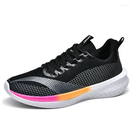 Casual Shoes Lightweight Running For Men 2024 Men's Breathable Mesh Sneakers Lace-Up Male Outdoor Sports Tennis Shoe