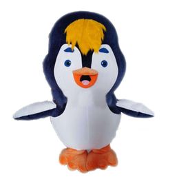 Mascot Costumes 2m Adult Wear Giant Iatable Penguin Costume Full Mascot Blow Up Suit Carnival Fancy Dress for Festivals and Parades