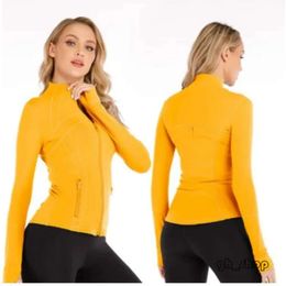 High Version Lu-088 2024 Yoga Jacket Women's LL Workout Sport Coat Fitness Jacket Sports Quick Dry Activewear Top Solid Zip Up Sweatshirt Sportwear Hot Sell 8187