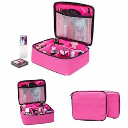 high capacity Large Profial Toiletry Bag Cosmetics Makeup Brush Storage Box Waterproof Make Up Tools Case Beauty Kit n0kt#