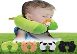 Pillow Cartoon Kids Ushaped Plush Neck Nap Lunch Break Cervical Travel Pillows For Children6292786