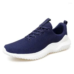 Casual Shoes Large Size Men's Mesh Surface Breathable Fashion Thick Sole Sneakers Loafers Sports Mens Vulcanised