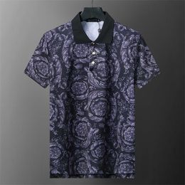 Designer-Polohemden Fred Perry Lässige Herren-Polo-T-Shirts Schlangenbiene Briefdruck Stickerei Mode High Street Herren-Poloshirts M-XXXL A3