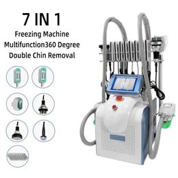 Slimming Machine Portable Cryo Machine Fat Freeze Slim 360° Cryo Therapy Ultrasonic 40Khz Cavitation Rf