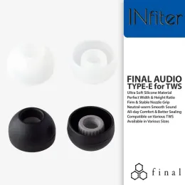 Accessories Final Eartips For B&O E8 True Wireless final audio type e silicone ear tips for TWS earbuds samsung buds2 pro eartips wf1000xm4