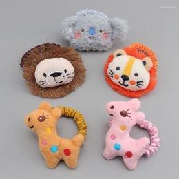 Hair Accessories Cartoon Elastic Bands Girls' Rope Headwear Students' Cute Animal Ornaments Items