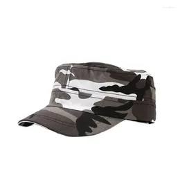 Berets 2024 Spring Cotton Camouflage Casquette Baseball Cap Adjustable Military Snapback Hats For Men And Women