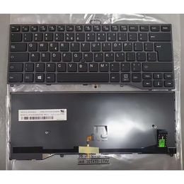 keyboard for Fujitsu Lifebook U747 U748 U749 E449 E548 computers keyboards original CP724717-03