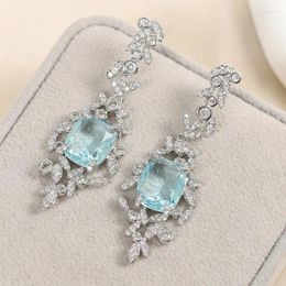 Dangle Earrings Bilincolor Fashion Light Blue Earring For Women