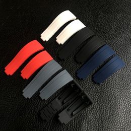 20mm Rubber Band For Rolex YachtMaster Watch Strap DaytonaSilicone Wristbands257H