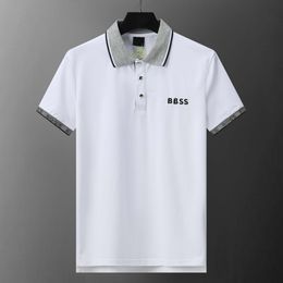 Designer Polo Shirts fred perry Casual Men Polo T Shirt Snake Bee Letter Print Embroidery Fashion High Street Mens Polos M-XXXL A7
