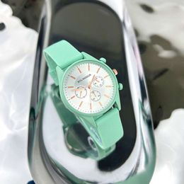 Classic Large Dial, New Fashionable Color Silicone Women's Live Broadcast Quartz Watch, Straight
