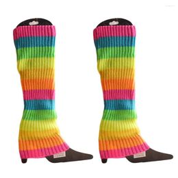 Women Socks 1 Pair Leg Warmer Winter Supplies Dance Stocking Knitted Sock Party Costume