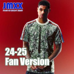 JMXX 24-25 MU Special Soccer Jerseys STONE ROSES Co Branded Styles Mens Uniforms Jersey Man Football Shirt 2024 2025 Fan Ve 9RCT