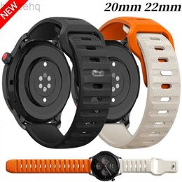 Watch Bands 22mm 20mm silicone strap suitable for Amazfit GTR/GTS4 breathable wristband suitable for Samsung Galaxy Watch 6/5/4 Huawei Watch 4/3/GT3 Pro Band 24323