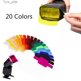 Philtres 20 pieces of flash Colour gel Philtre set top Colour Philtre set Colour paper suitable for camera photography gel filterL2403