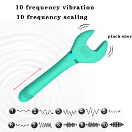 Sex toys for women vibrator wrenches, telescopic vibration sticks, adult sex toys, hammers, massage sticks, sex toys, egg jumping masturbators