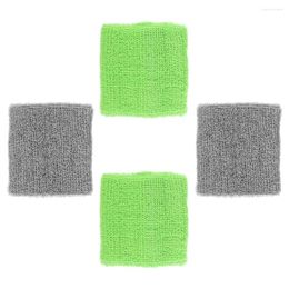 Knee Pads 4 Pcs Protective Gear Wristband Fitness Strap On Polyester Brace For Working Out